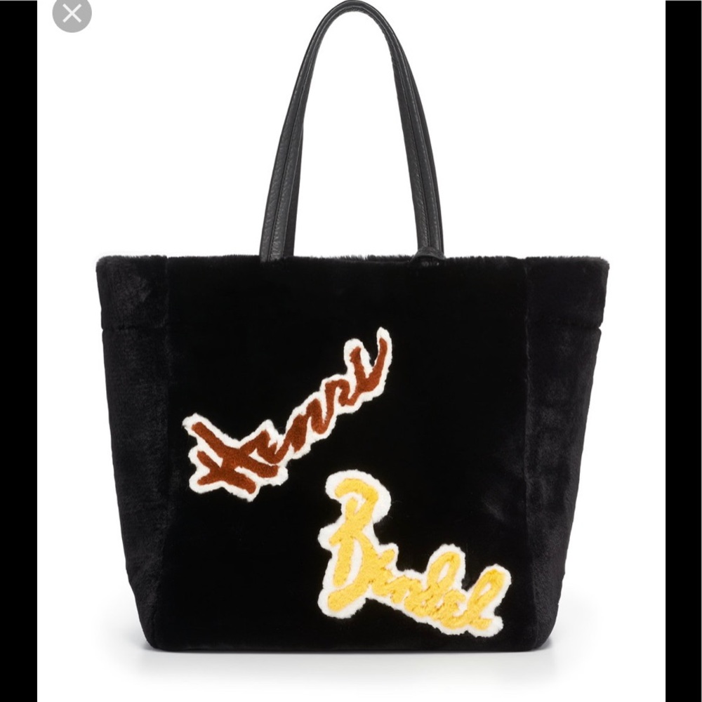 Henri Bendel Fur Shopper Bag